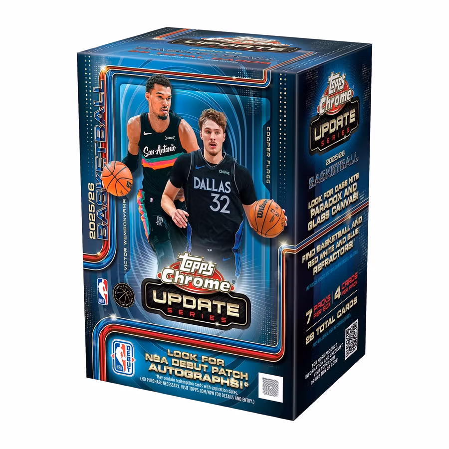 2025-26 Topps Chrome Update Basketball Value Box