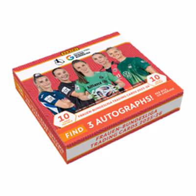 2025-26 Panini Frauen-Bundesliga Soccer Hobby Case