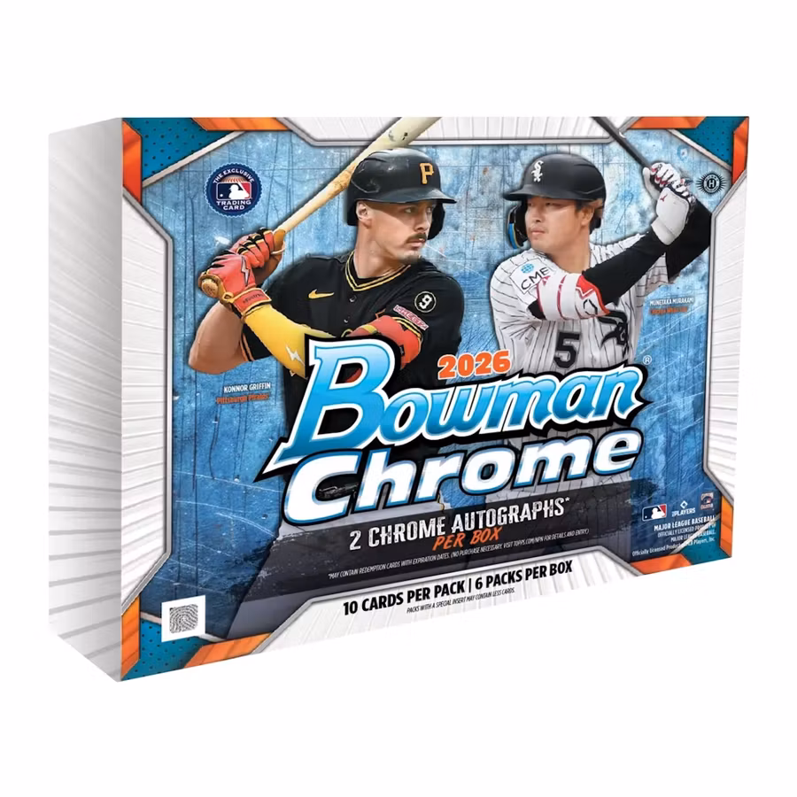 2026 Bowman Chrome Baseball Hobby Box