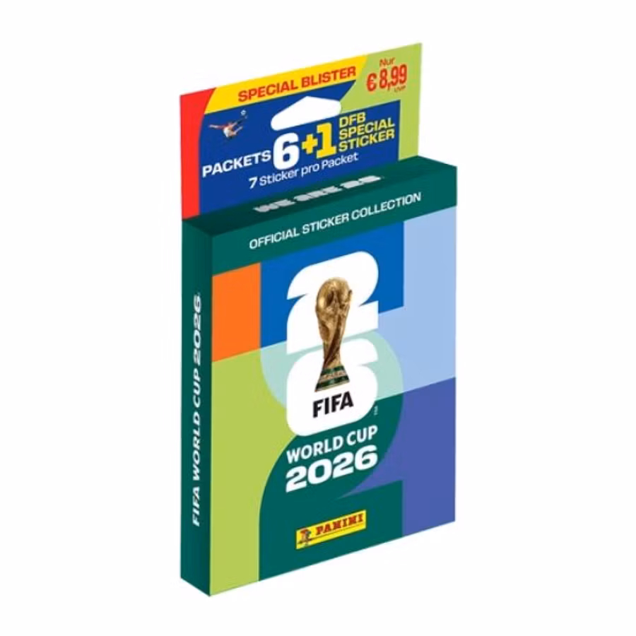 2026 FIFA World Cup Sticker Eco Blister
