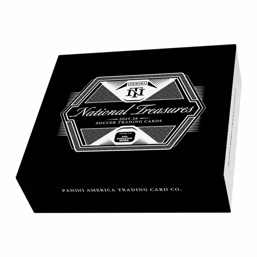 2025-26 Panini National Treasures Road to FIFA World Cup 2026 Soccer Hobby Box