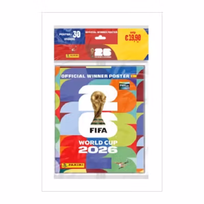 FIFA World Cup 2026™ Official Winner Poster – Complete Set Panini - Offizielle Stickerkollektion