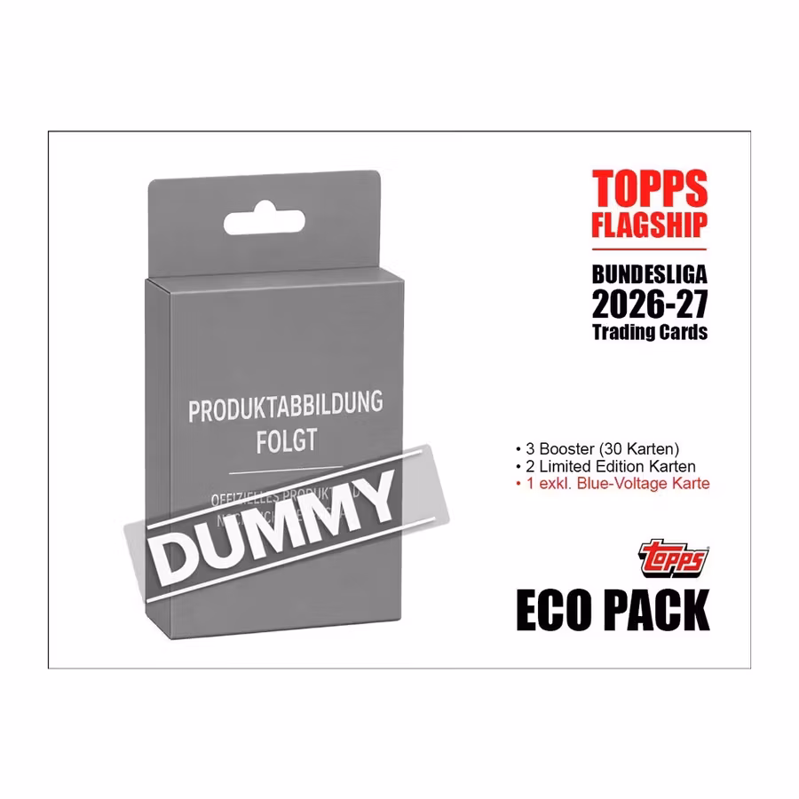 Topps Flagship Bundesliga Trading Cards 2026/2027 Debut Edition – ECO PACK