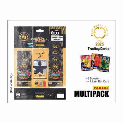 Panini FIFA Club World Cup 2025 Adrenalyn XL – Mega Multipack