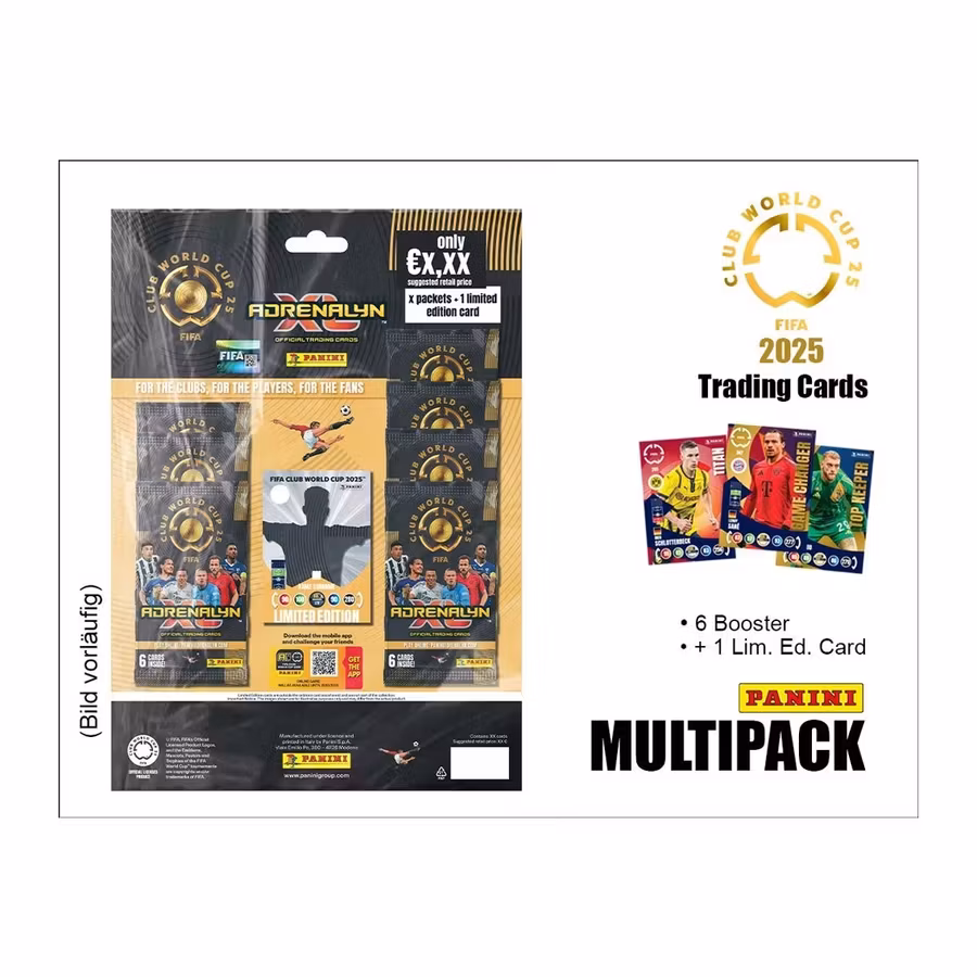 Panini FIFA Club World Cup 2025 Adrenalyn XL – Mega Multipack