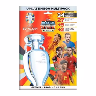 Topps Match Attax UEFA EURO 2024 – Update Mega Multipack