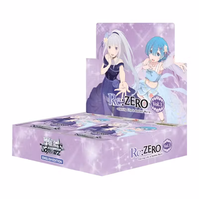 Weiss Schwarz - Re:ZERO - Starting Life in Another World - Vol.3 - Booster Box