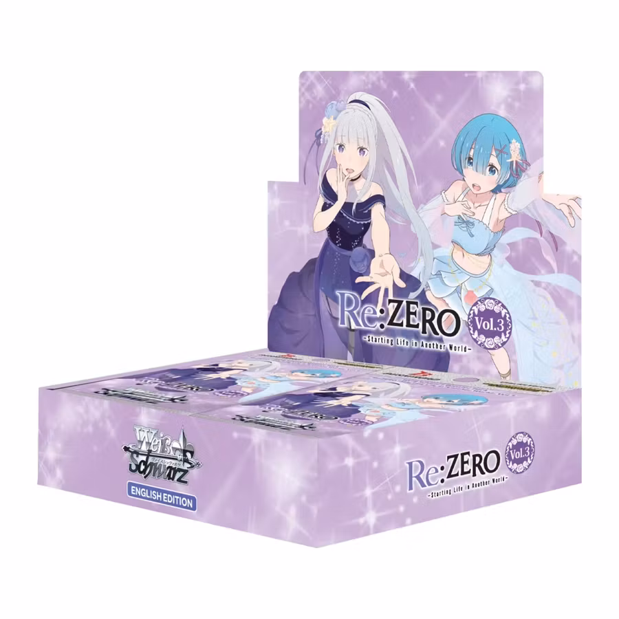 Weiss Schwarz - Re:ZERO - Starting Life in Another World - Vol.3 - Booster Box