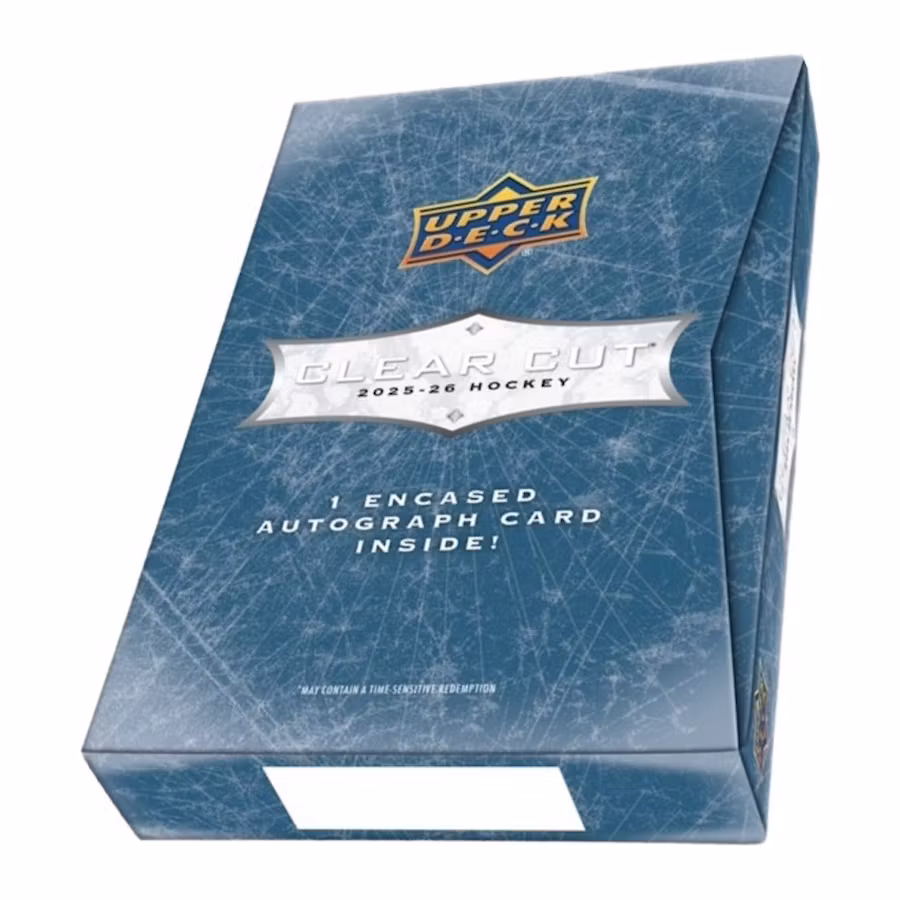 2025-26 Upper Deck Clear Cut Hockey Hobby Box