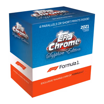 Topps Chrome F1 2021 Sapphire Edition – Hobby Box