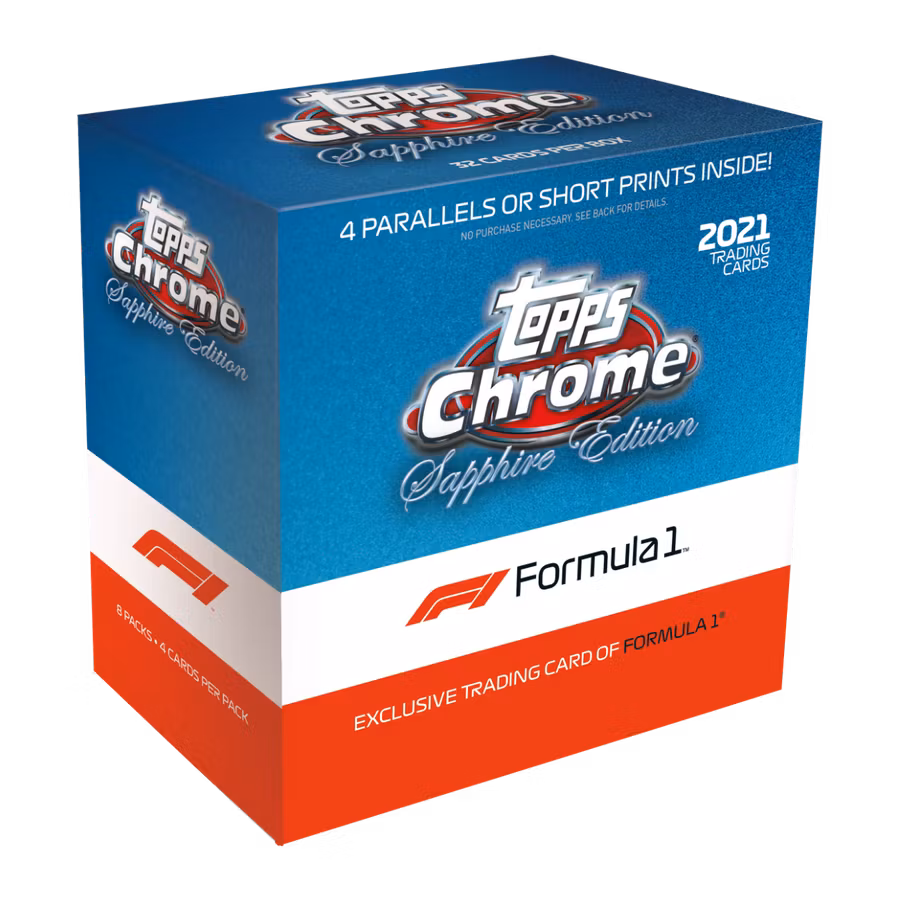 Topps Chrome F1 2021 Sapphire Edition – Hobby Box