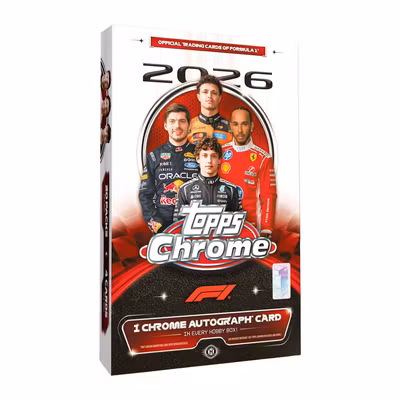 Topps Chrome F1 2026 – Hobby Box