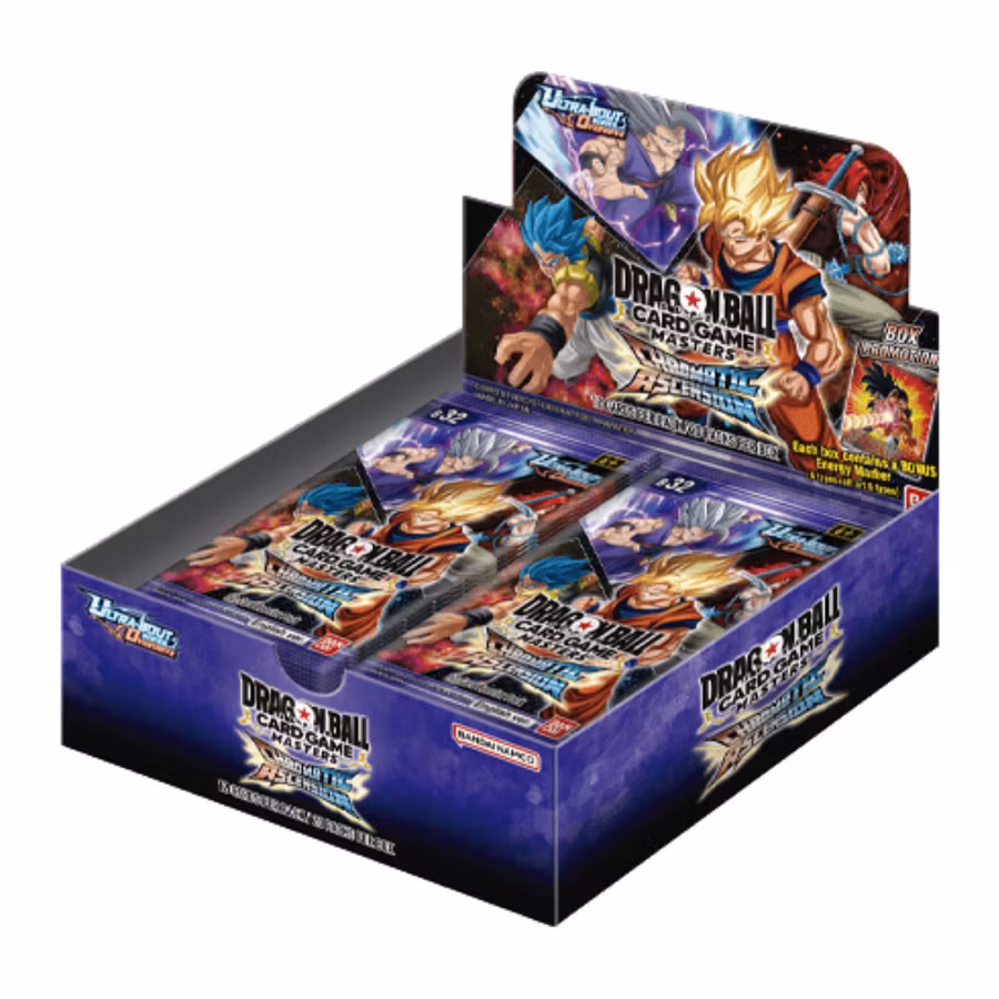 Dragon Ball Card Game Masters: Chromatic Ascension (B32) Booster Display