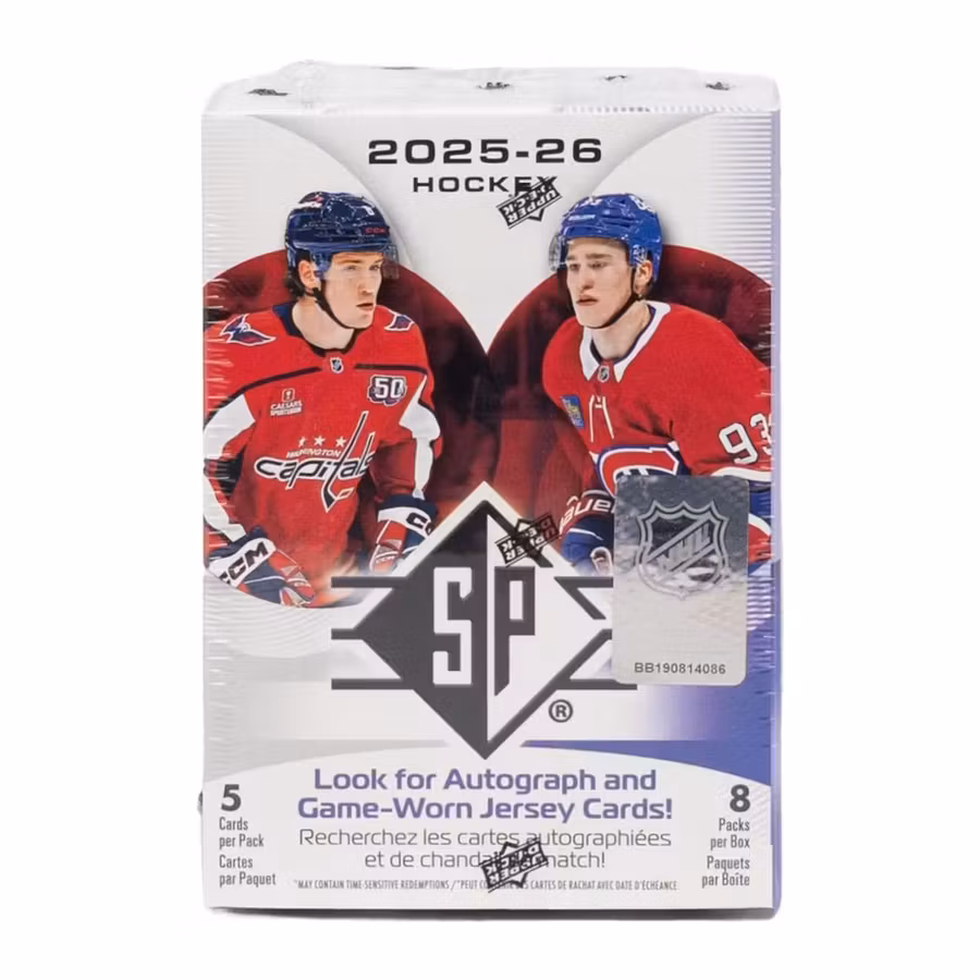 2025-26 Upper Deck SP Hockey Blaster Box