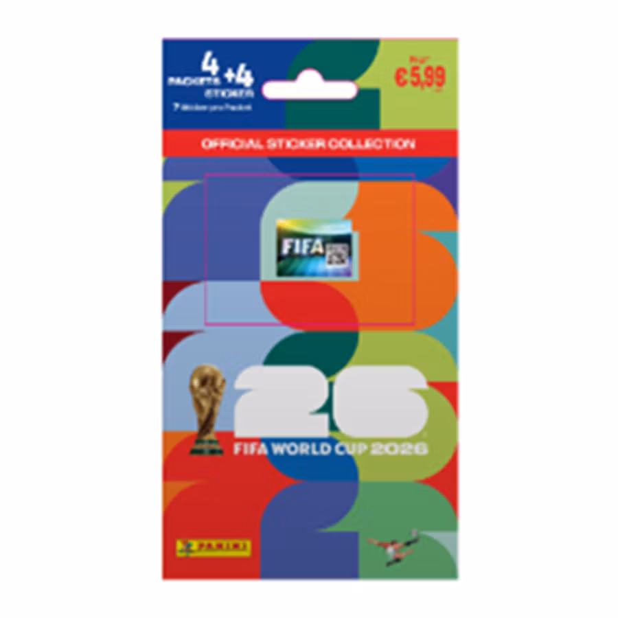 2026 Panini FIFA World Cup Sticker Collection Mini Multipack