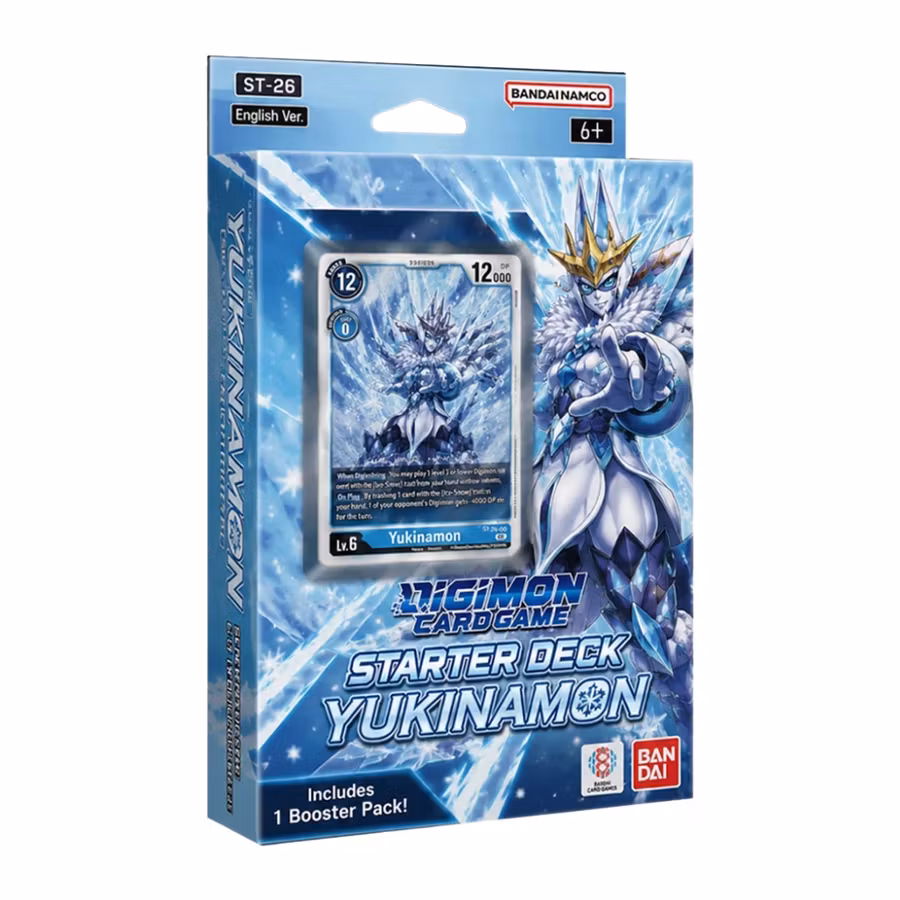 Digimon Card Game: Yukinamon (ST-26) Starter Deck