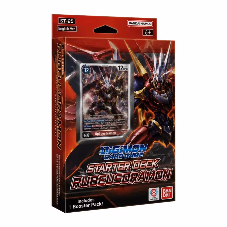 Digimon Card Game: Rubeusdramon (ST-25) Starter Deck