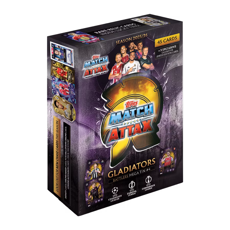 Topps Champions League 2025/26 – Mega Tin Gladiators