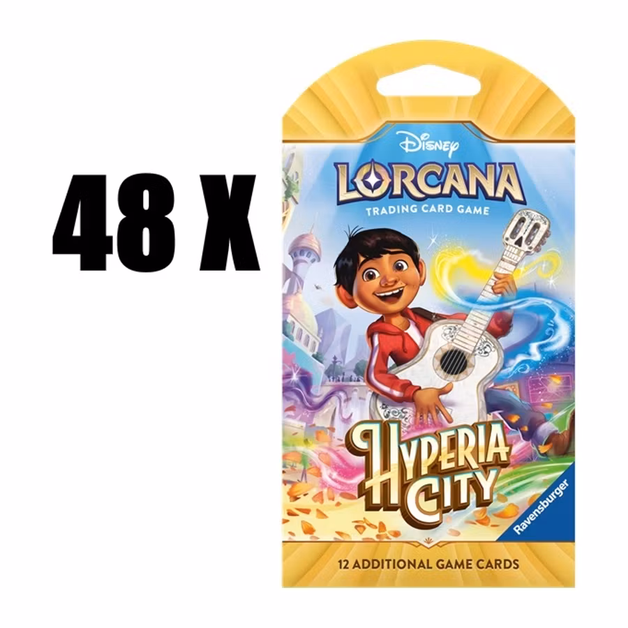 Disney Lorcana TCG: Hyperia City Sleeved Booster Case