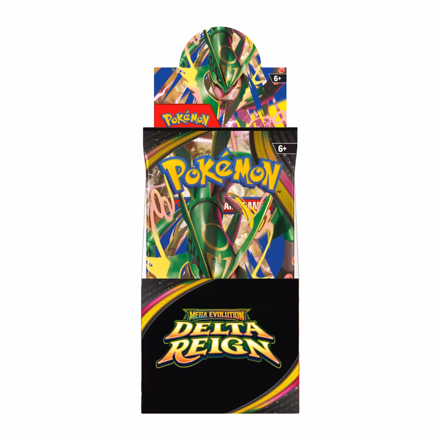 Pokémon TCG: Mega Evolution Delta Reign Half Booster Display