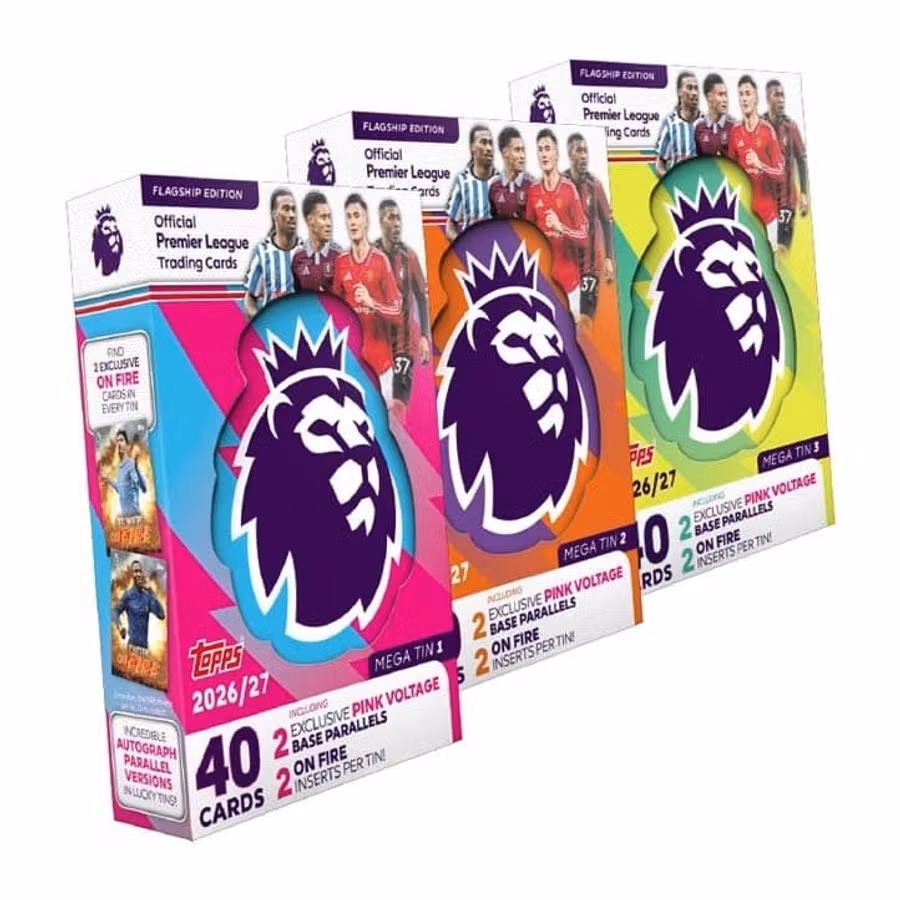 2026-27 Topps Premier League Mega Tin