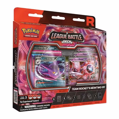 Pokémon TCG: Team Rocket's Mewtwo ex League Battle Deck