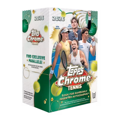 2026 Topps Chrome Tennis Value Box