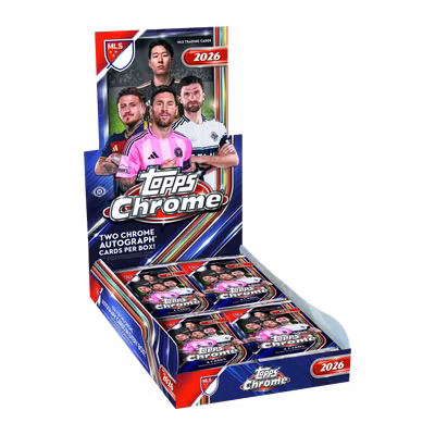 2026 Topps Chrome MLS – Hobby Box