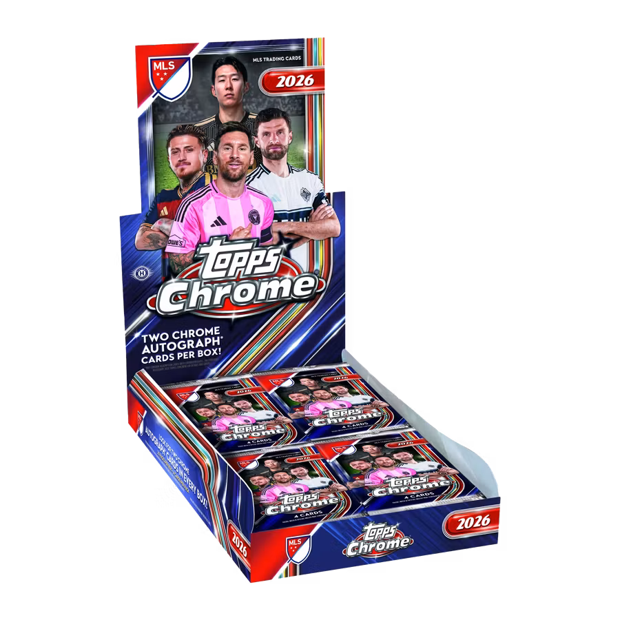 2026 Topps Chrome MLS – Hobby Box