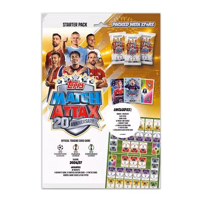 Topps Match Attax UEFA Club Competitions 2026/27 – Starter Pack