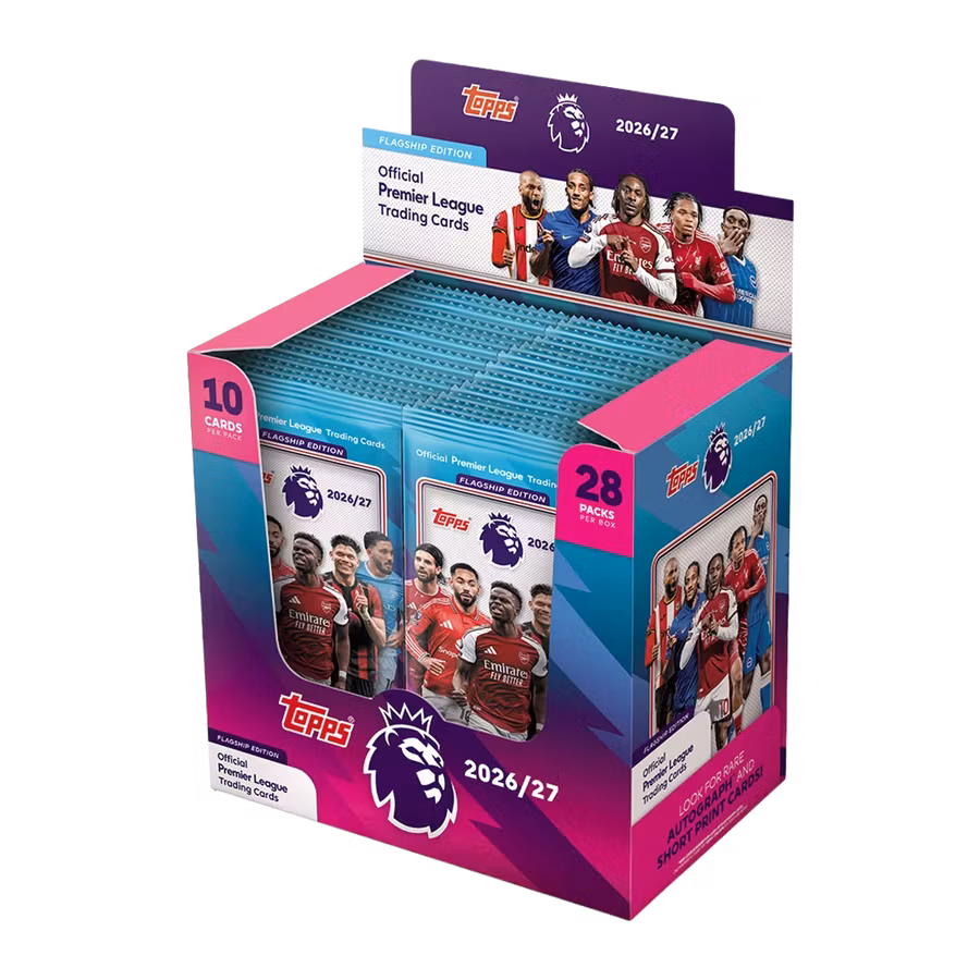 Topps Premier League 2026/27 – Booster Display
