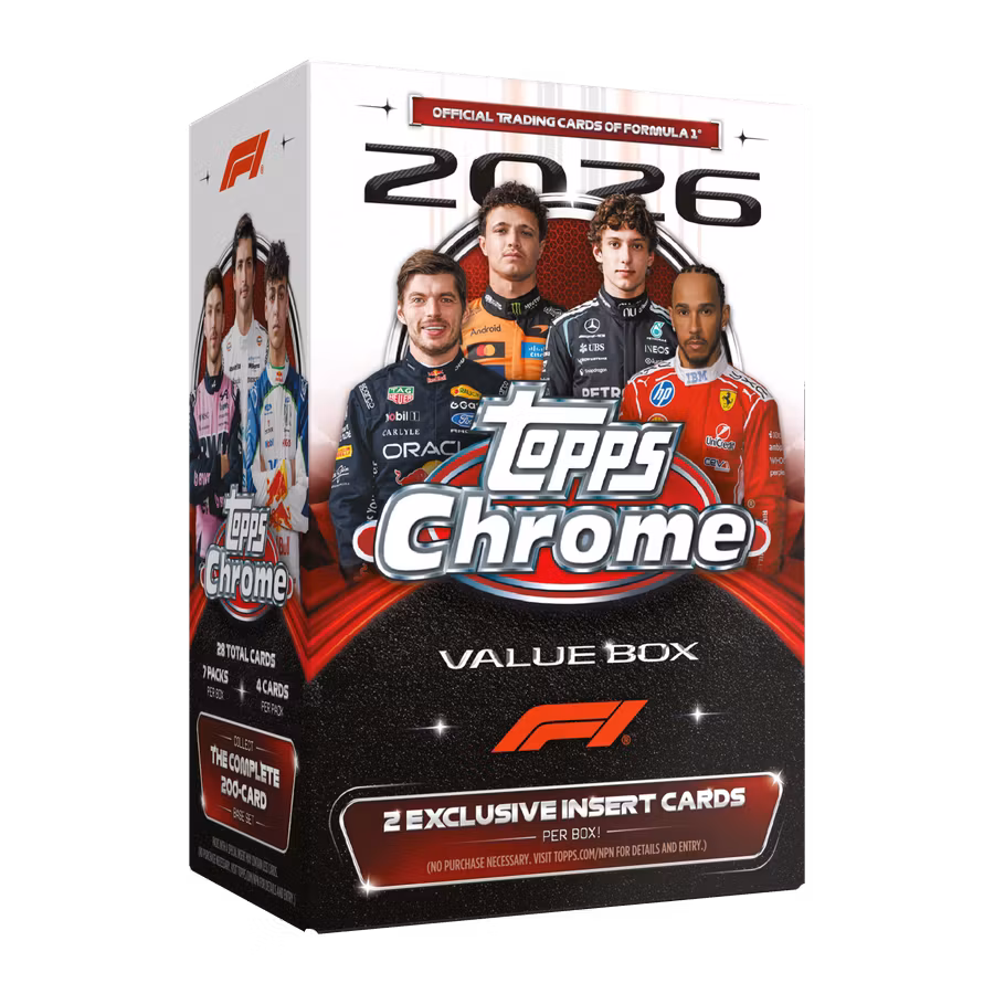 Topps Chrome F1 2026 – Value Box