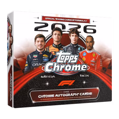 Topps Chrome F1 2026 – Mega Box