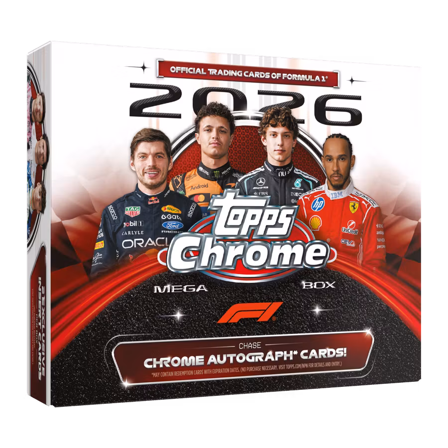Topps Chrome F1 2026 – Mega Box