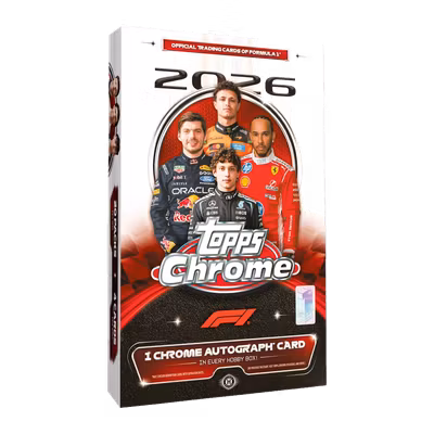 Topps Chrome F1 2026 – Hobby Box