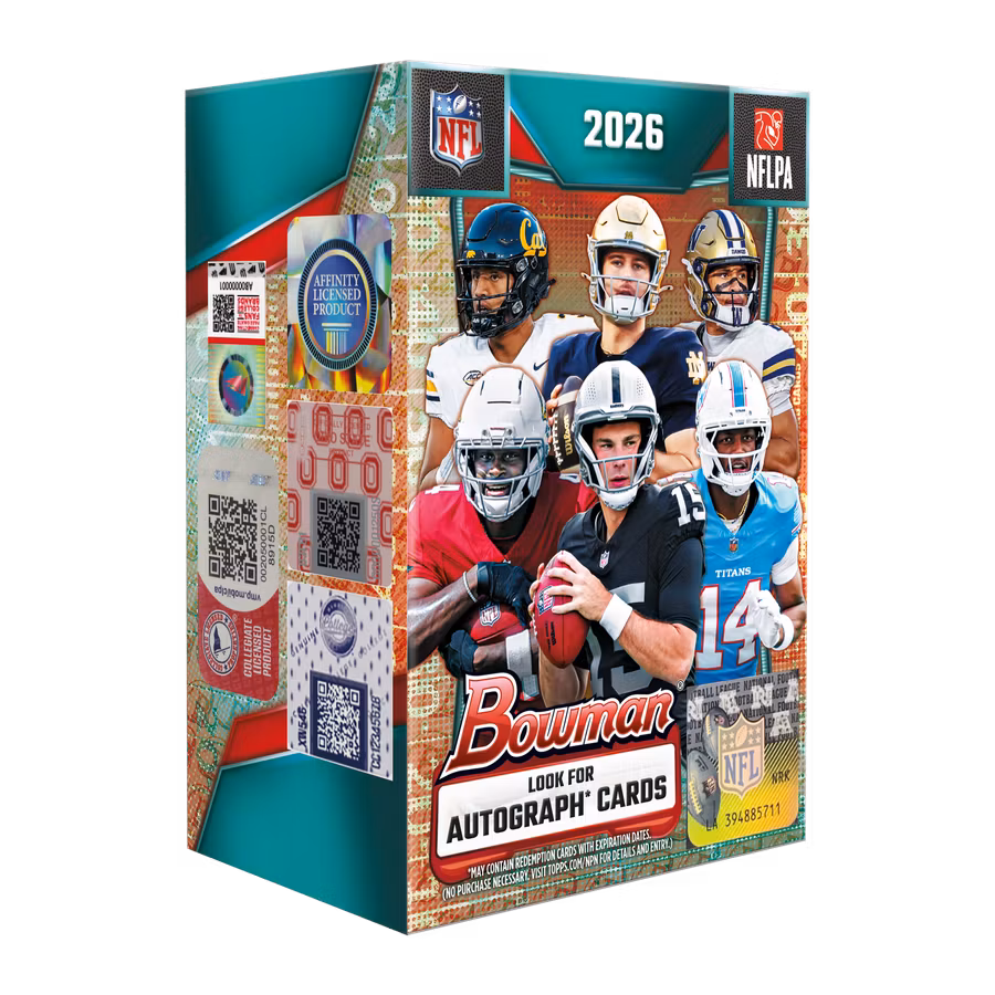 2026 Bowman Football Value Box