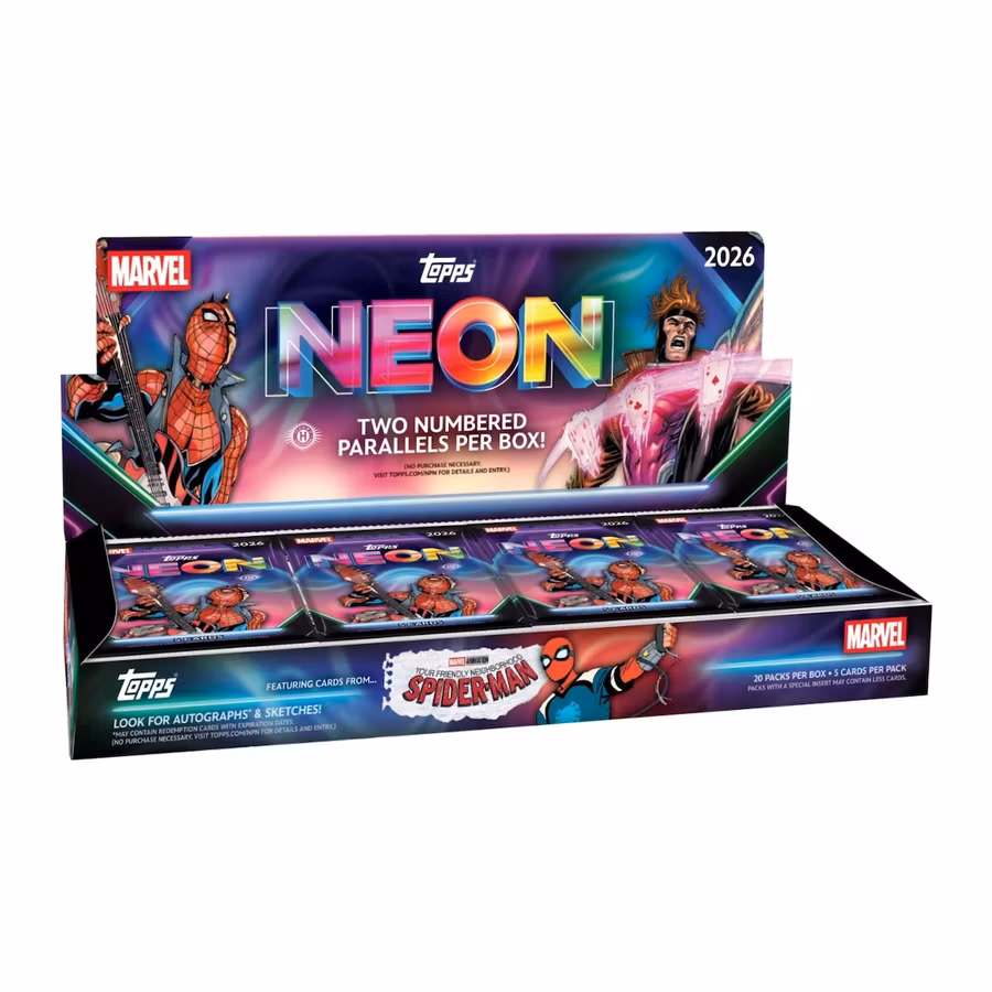 2026 Topps Neon Marvel Hobby Box