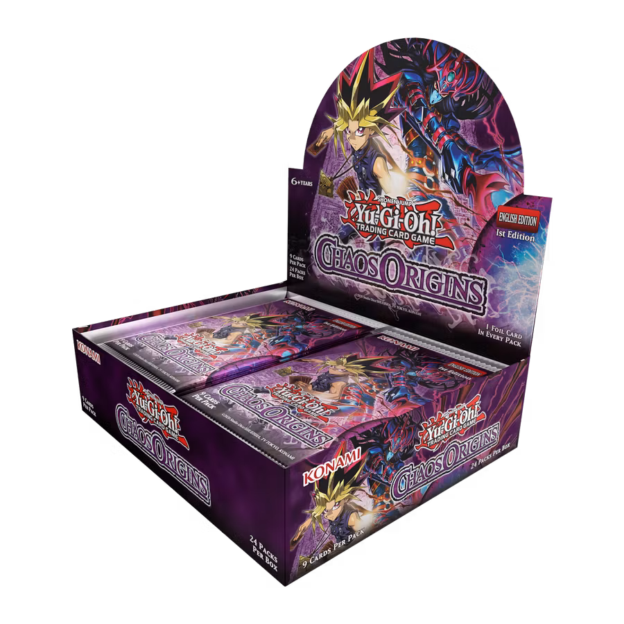 Yu-Gi-Oh! Chaos Origins – Booster Display