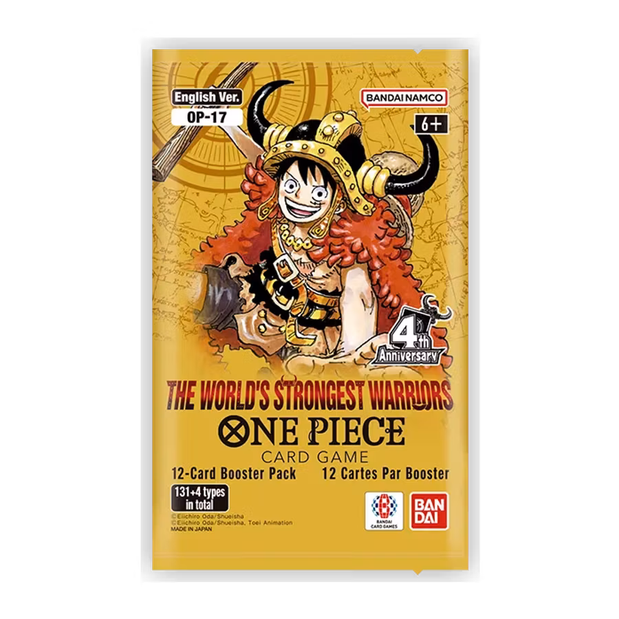 One Piece OP-17 The World's Strongest Warriors – Booster