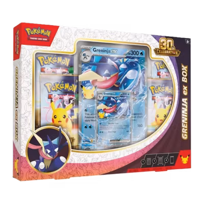 Pokémon TCG: 30th Celebration Greninja ex Box – Collection