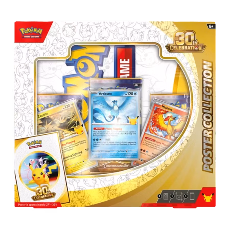 Pokémon TCG: 30th Celebration Poster Collection
