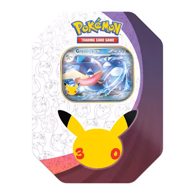 Pokémon TCG 30th Celebration Greninja ex Collector's Tin