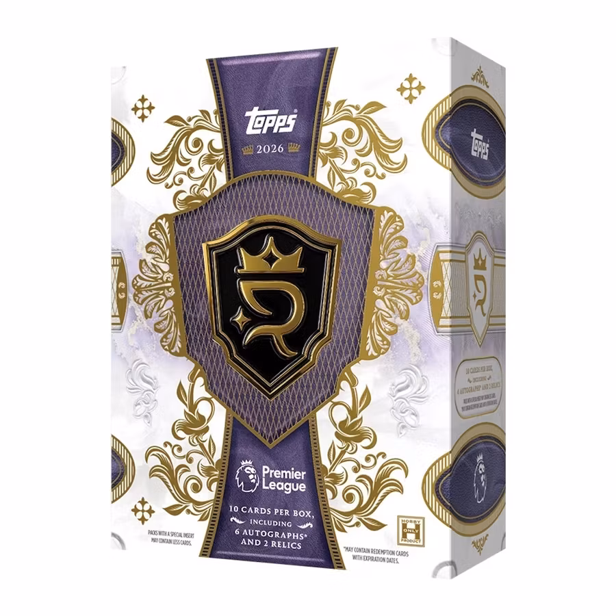 2025-26 Topps Royalty Premier League Soccer Hobby Box