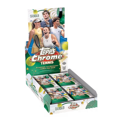 2026 Topps Chrome Tennis Hobby Box