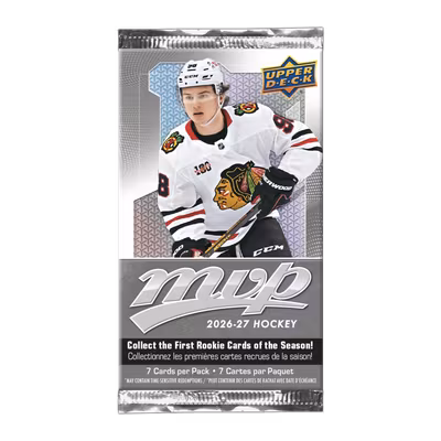 Upper Deck MVP 2026-27 &ndash; Retail-paket (7 kort)