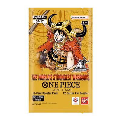 One Piece OP-17 The World's Strongest Warriors &ndash; Booster