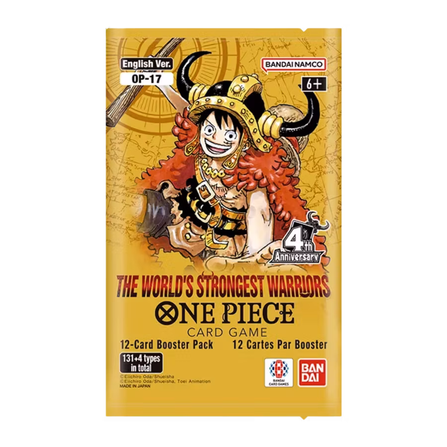 One Piece OP-17 The World's Strongest Warriors – Booster