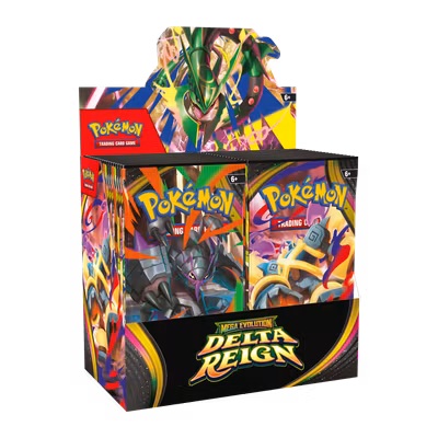 Pokémon Delta Reign – Booster Display