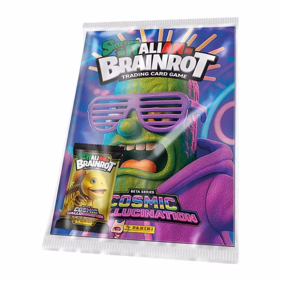 Panini Italian Brainrot Trading Card Game Series 2 Cosmic Hallucination – Starter Pack