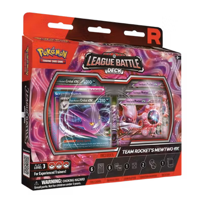 Pokémon Team Rocket's Mewtwo ex – League Battle Deck